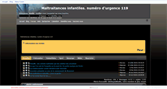 Desktop Screenshot of maltraitance-enfants.forums-fr.info