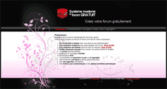 Desktop Screenshot of forums-fr.info